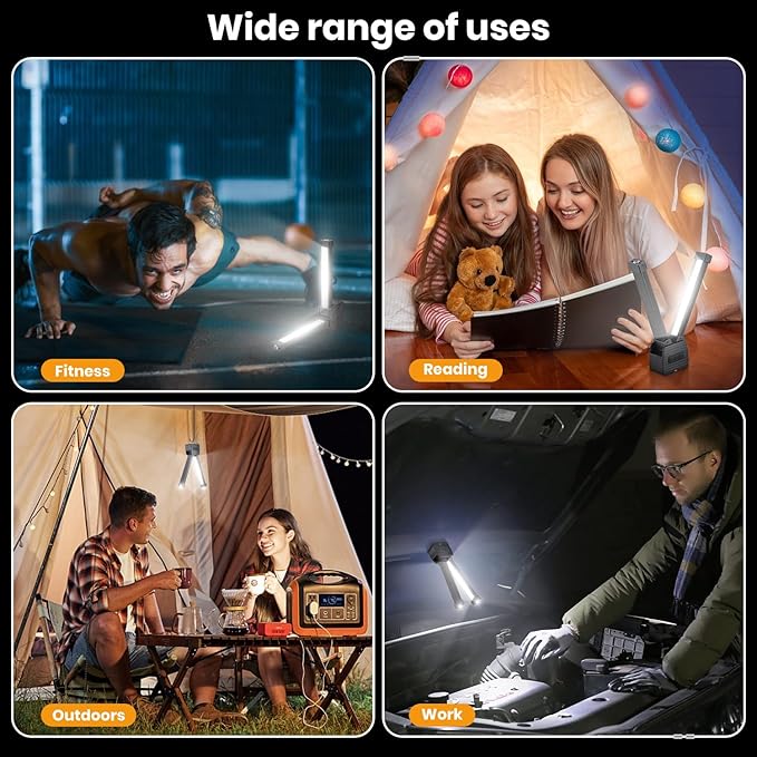 4-Mode USB Rechargeable Adjustable Lamp