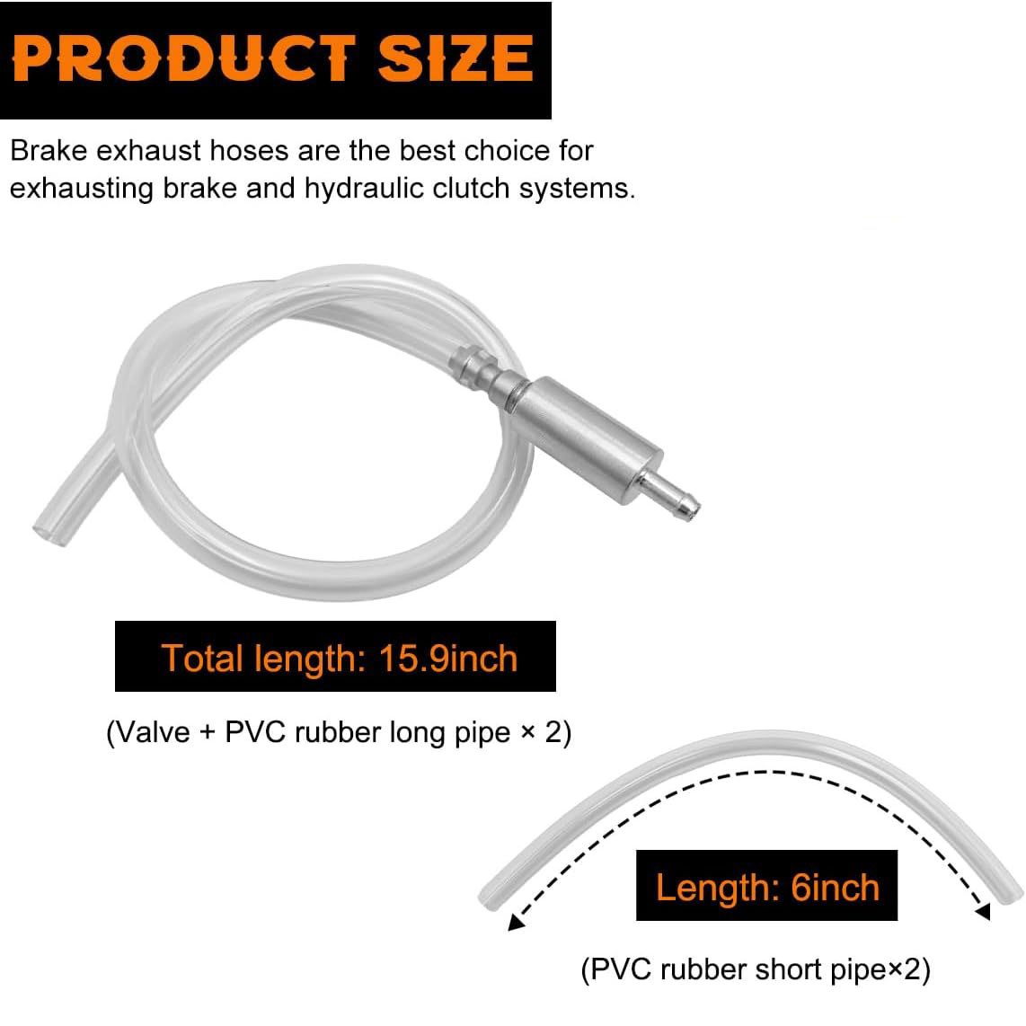 Brake Bleeder Hose Set