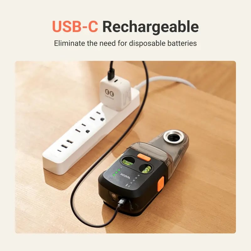 3-in-1 Dust Collector Laser Level Tool