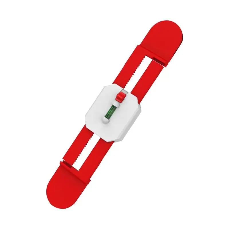 Adjustable Dual‐Slot Spirit Level for AC Mounting Brackets
