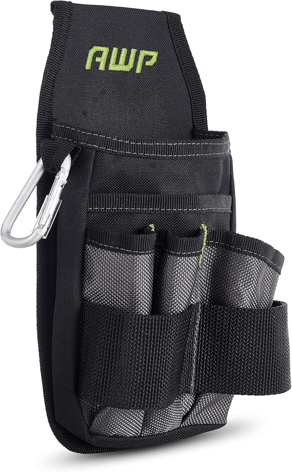 7-Pocket Water‐Resistant Tool Pouch with Belt Clip