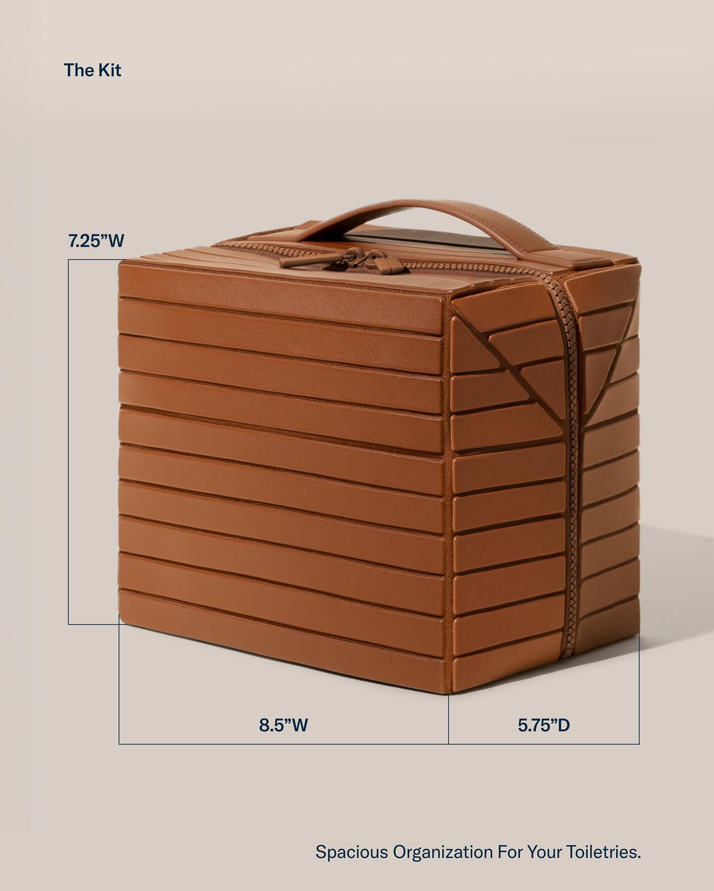 Pinch-Fold Travel Toiletry Kit