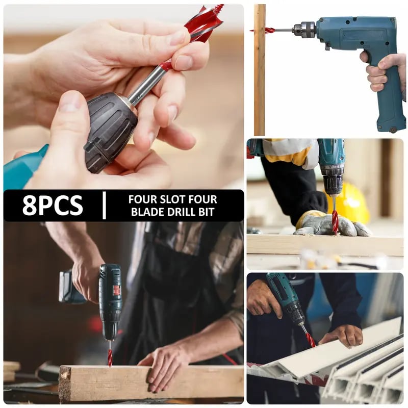 Fast and Efficient Auger Drill Bit