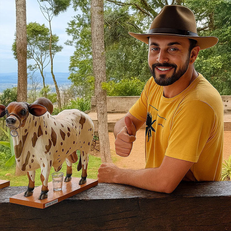 šš„Nelore bull liquor dispensers