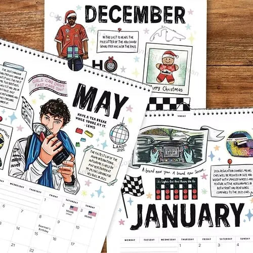 šļøš
F1 Scrapbook Race Calendar 2026 ā The Ultimate Fanās Race-Ready Wall Calendar