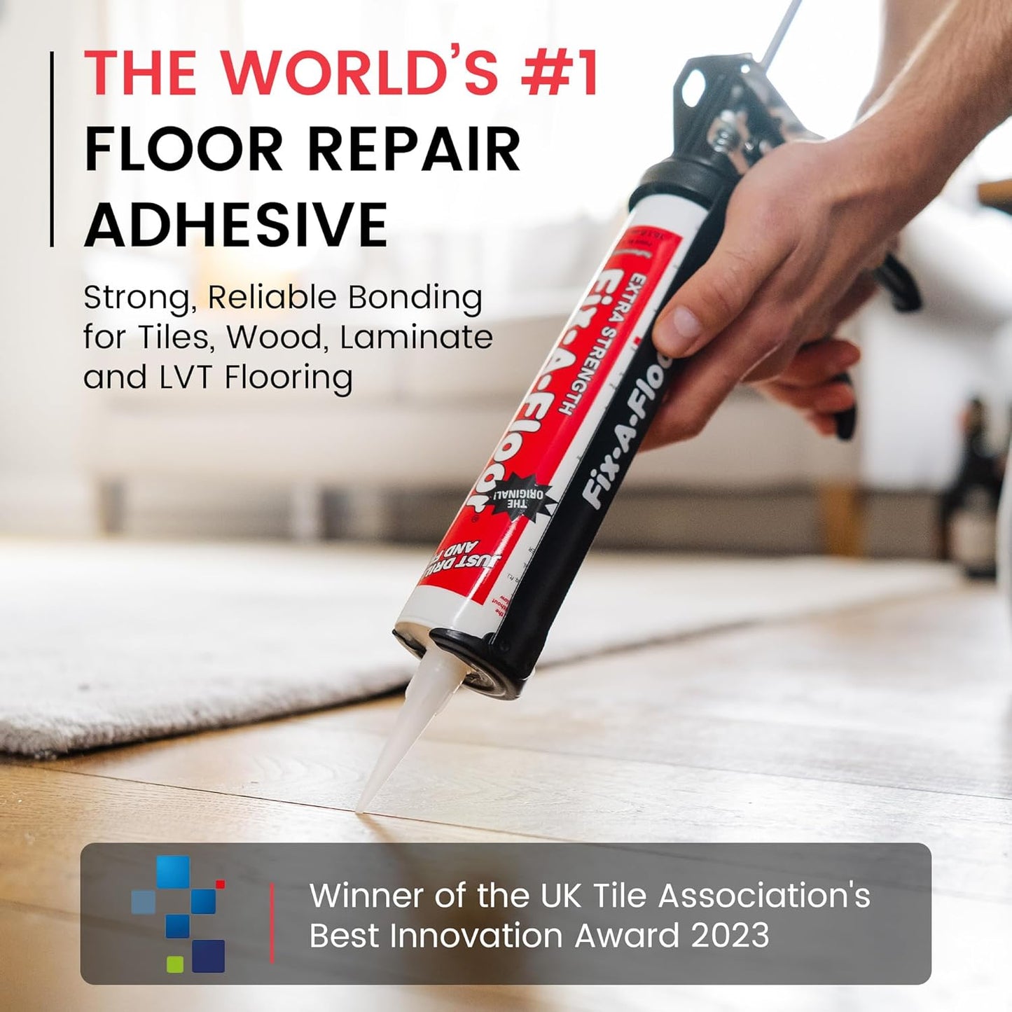 Fix-A-Floor Adhesive Repair Solution