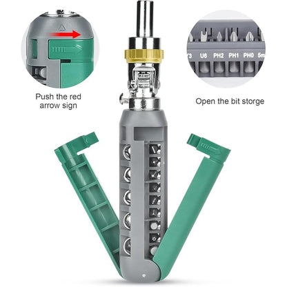 14-in-1 Ratchet Screwdriver Set