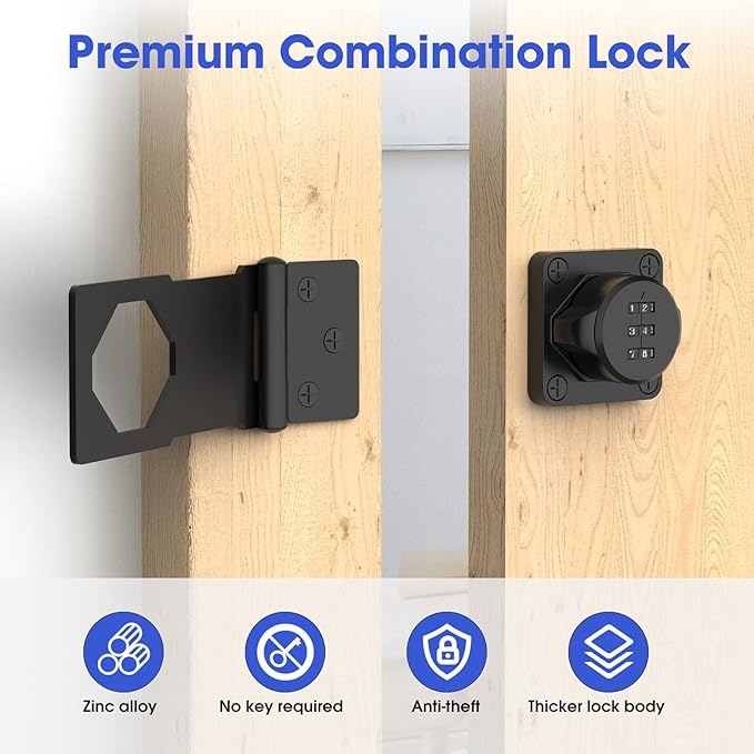 Keyless Password Door Latch