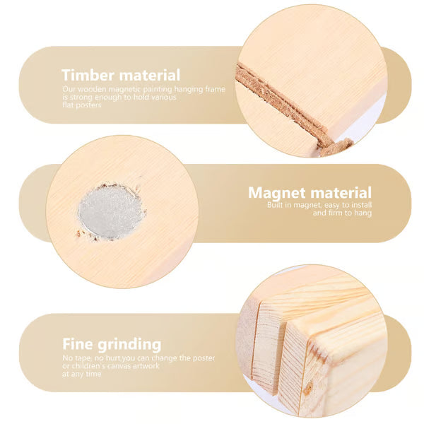 Magnetic Poster Hanger Frame