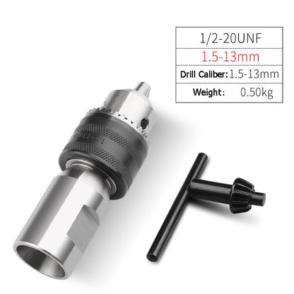 Heavy-Duty 1/2′′ Impact Drill Chuck with Adapter
