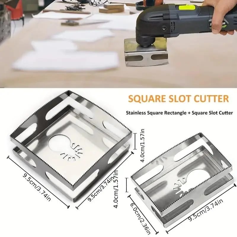 Stainless Steel Square Slot Cutter