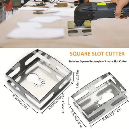 Stainless Steel Square Slot Cutter