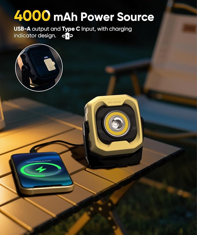 5-in-1 Rechargeable LED Work Light