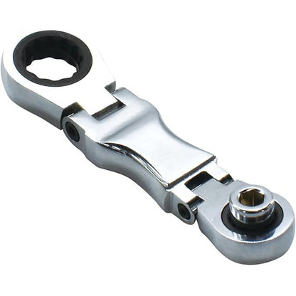Compact Dual-Bend Ratchet Wrench