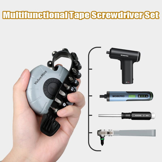 Multifunctional Tape Screwdriver Set