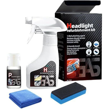 Automotive Headlamp Refurbisher & Crystallization Coating Agent Kit