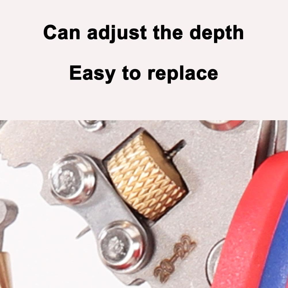 4-in-1 Multi-Function Wire Stripper Pliers with Integrated Electrical Testing