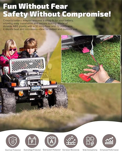 M18 Battery Adapter for DIY Power Wheels