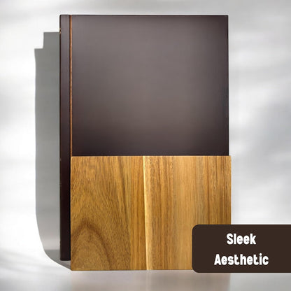 Acacia 3-Piece Cutting Board Set with Stand