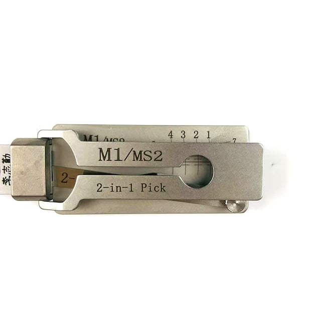M1/MS2 2 in 1 Lock Pick and Decord Tool