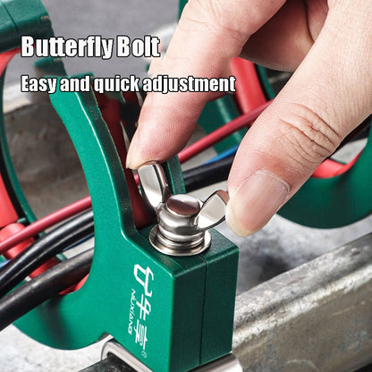 Versatile Cable Tray Guide with Axle Design