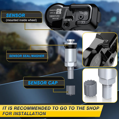 Pre‐Programmed 315 MHz TPMS Sensor
