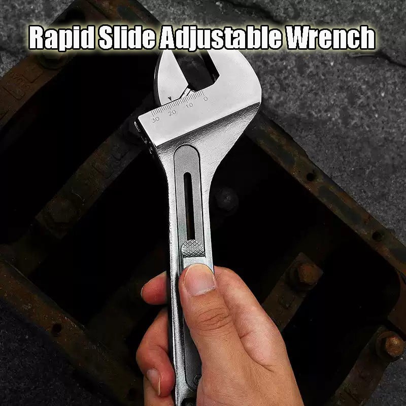 Rapid Slide Adjustable Wrench