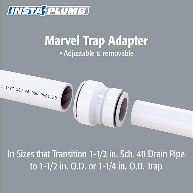 Quick-Press Adjustable Trap Collar