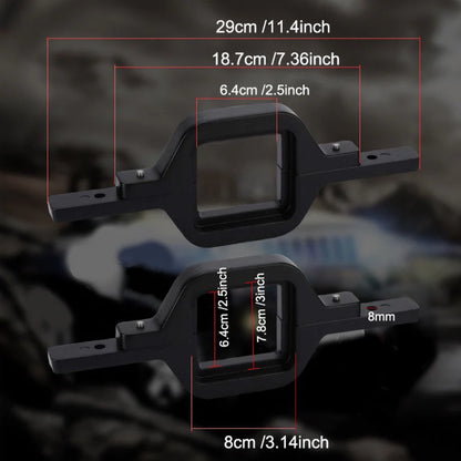 4 Inch LED Pods with Tow Hitch Mounting Brackets
