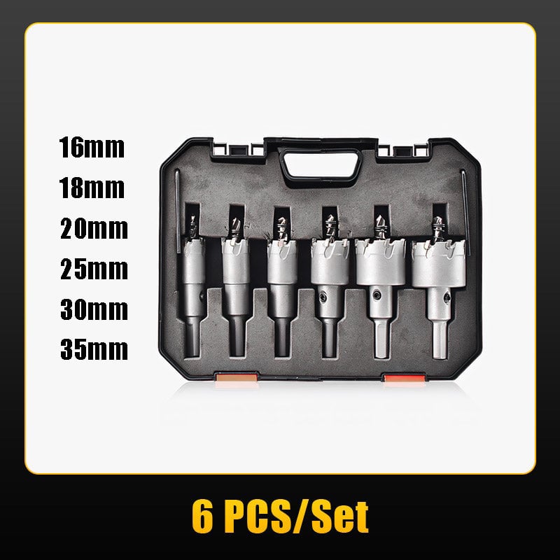 🔥 Tungsten Steel - Tipped Hole Cutter for Metal