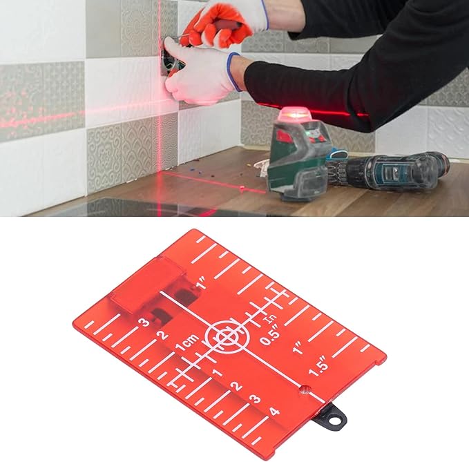 High‐Visibility Reflective Laser Target Panel(2 Pcs)