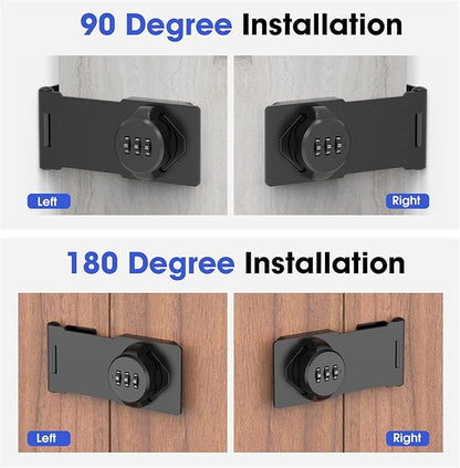 Keyless Password Door Latch