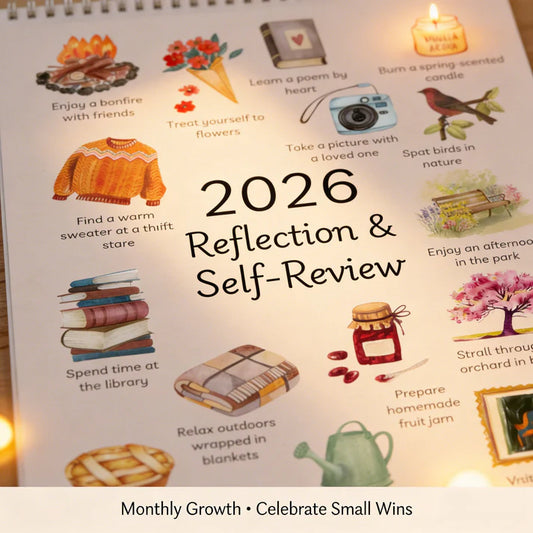 🎅🎄Christmas Special Sale✨2026 Bucket List Spiral Calendar: Slow Down & Savor the Seasons📅