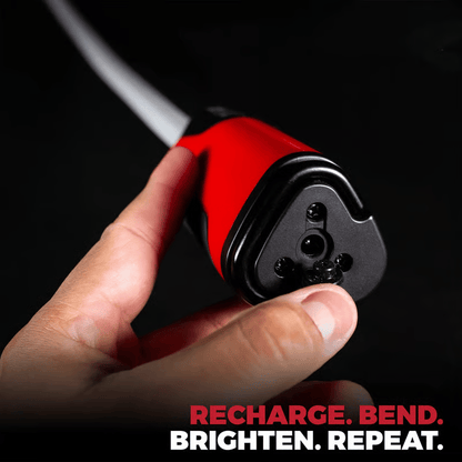 ⚡ LED Flashlight Stick-🔋 Extra-long battery life-7 hours ⌛