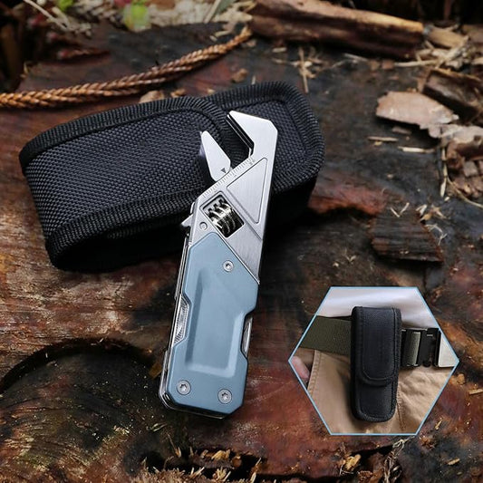 6-in-1 Foldable EDC Wrench Multitool