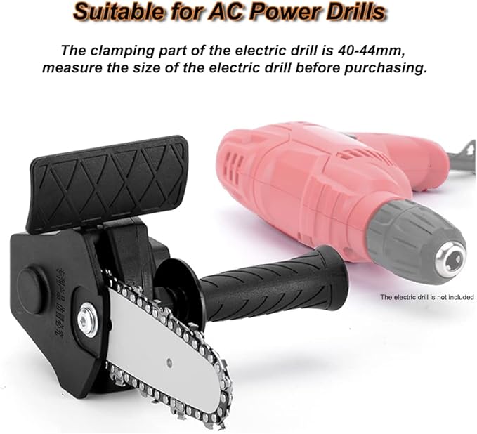 Chainsaw Drill Attachment Kit