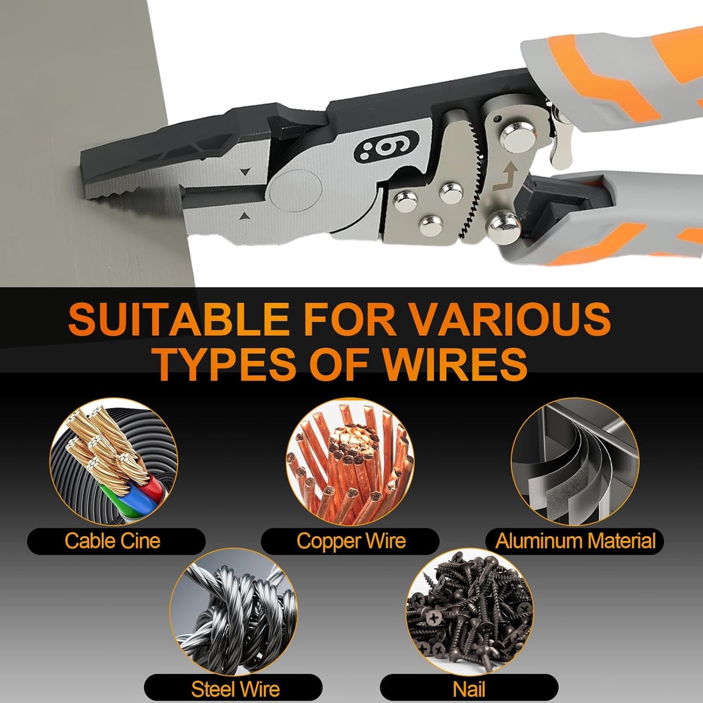 Ratchet Wire Cutter & Pliers