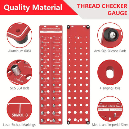 Nut and Bolt Thread Checker