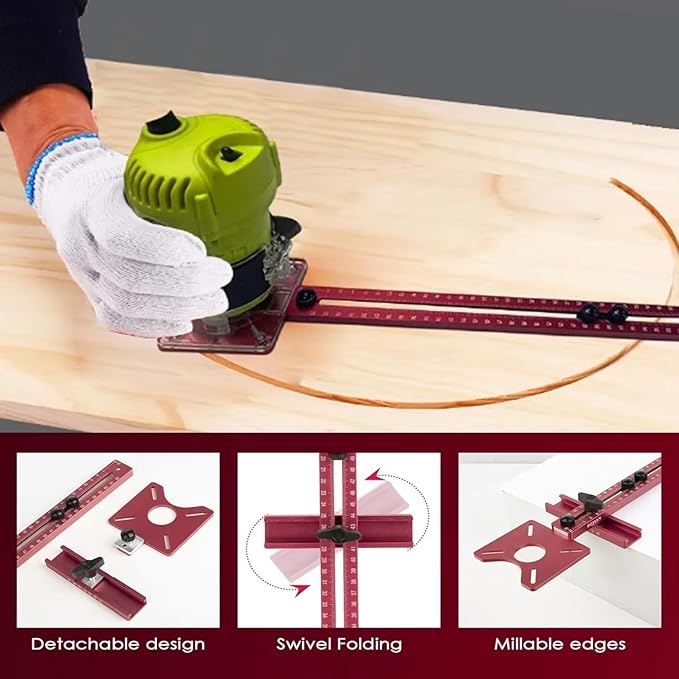 3 in 1 Router Milling Groove Bracke