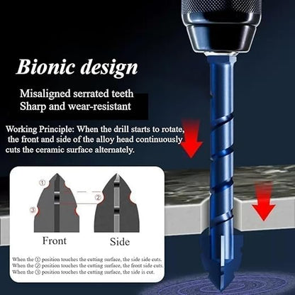 Offset Cutting Edge Tile Drill Bits