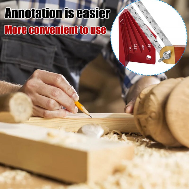 Angle Measuring Block Gauge with 30°-45°Adjustable