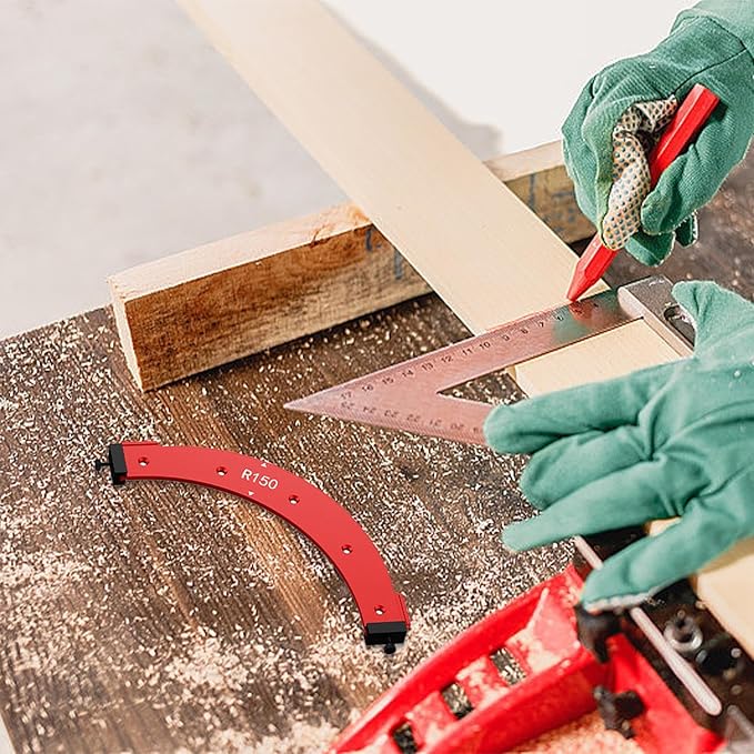 Corner Radius Routing Template