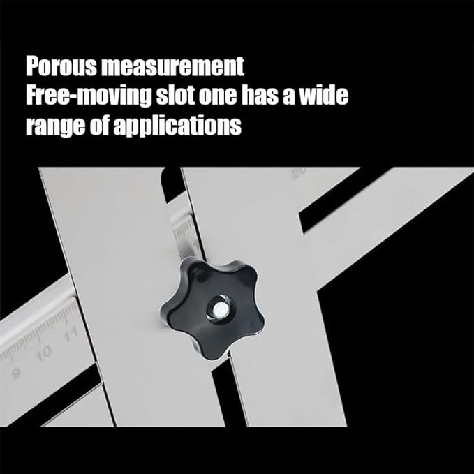 Tile Installation Faucets/Outlets Positioning Ruler