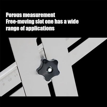 Tile Installation Faucets/Outlets Positioning Ruler