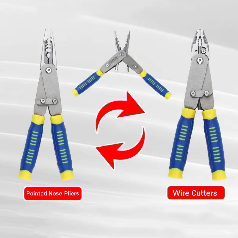 2-in-1 Forged Alloy Multi-Function Pliers