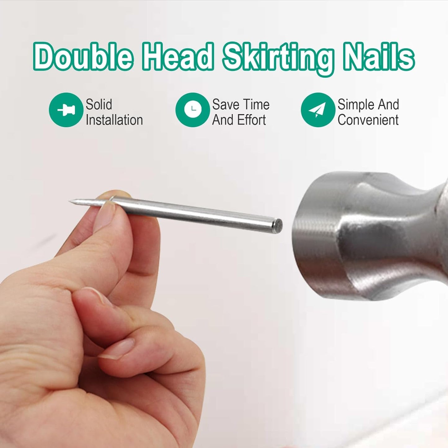 Double-Head Skirting Nails