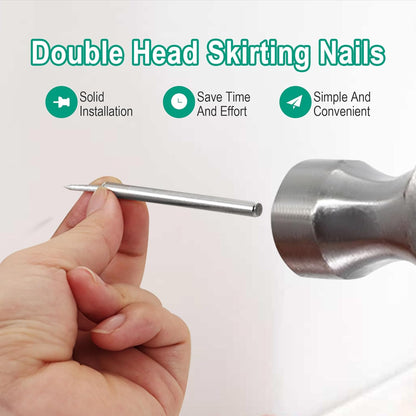 Double-Head Skirting Nails