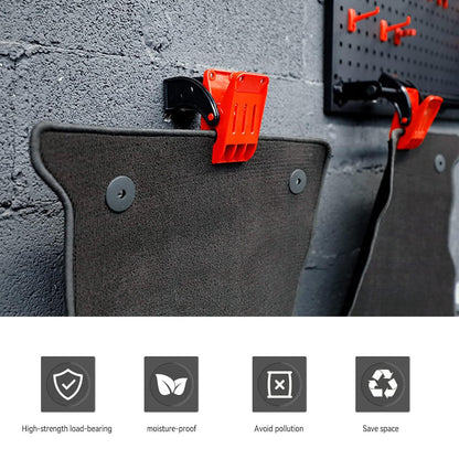 4 Pcs Heavy‐Duty Mat Cleaning Clamps