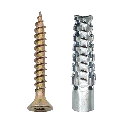 Metal Expansion Anchor and Screw Set