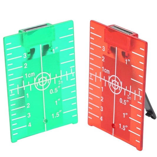 High‐Visibility Reflective Laser Target Panel(2 Pcs)